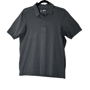511 5.11 Tactical Polo Shirt‎ Men Small Gray Performance Short Sleeve Golf Range